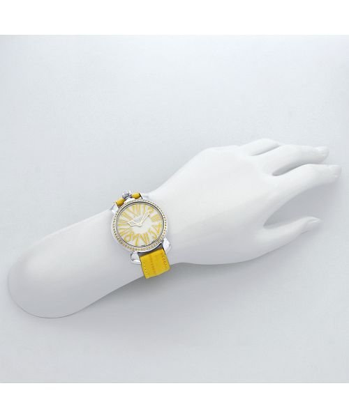 GaGa MILANO(ガガミラノ)/GaGaMILAN(ガガミラノ) MANUALE35MMSTONES  レディース ホワイト クォーツ 腕時計/img03