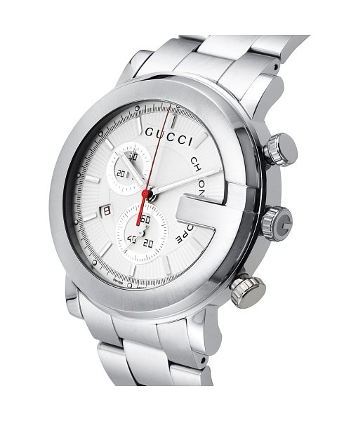 GUCCI(グッチ) Gクロノ YA101339 メンズ シルバー クォーツ 腕時計