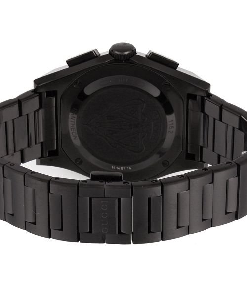 GUCCI(グッチ)/GUCCI(グッチ) パンテオン YA115237 メンズ ブラック クォーツ 腕時計/img02