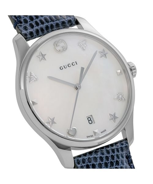 GUCCI(グッチ)/GUCCI(グッチ) Gタイムレス YA1264049 メンズ ホワイトパール クォーツ 腕時計/img02