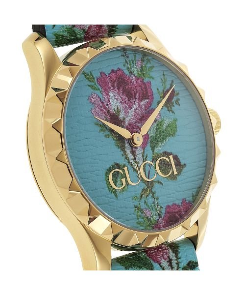 GUCCI(グッチ)/GUCCI(グッチ) Gタイムレス YA1264085 レディース ブルー×ピンク クォーツ 腕時計/img02