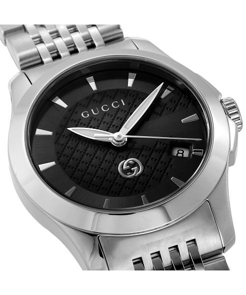 GUCCI(グッチ)/GUCCI(グッチ) Gタイムレス YA1265006 レディース ブラック クォーツ 腕時計/img02
