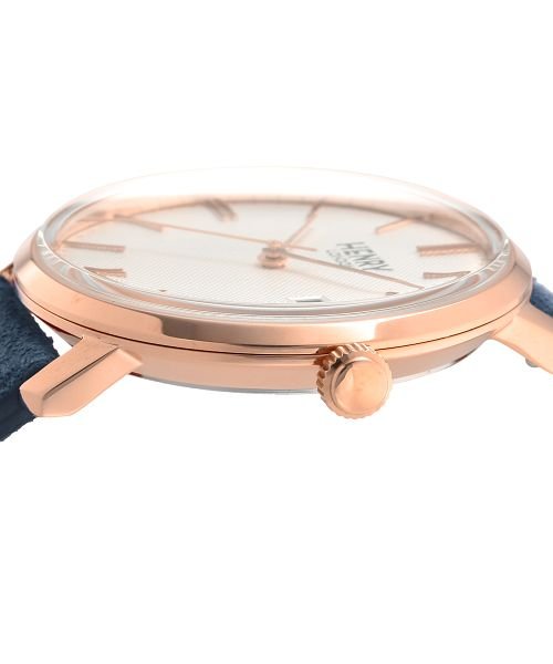 HENRYLONDON(ヘンリーロンドン) REGENCYSUEDE HL40－S－0358 メンズ ホワイト クォーツ 腕時計 REGENCYSUEDE ホワイト クォーツ