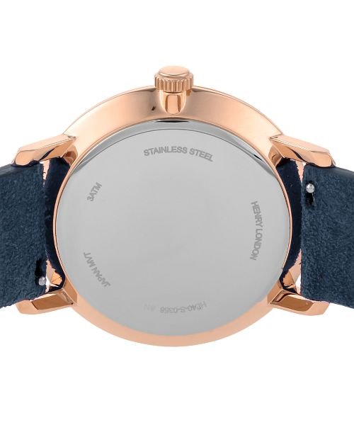 HENRYLONDON(ヘンリーロンドン) REGENCYSUEDE HL40－S－0358 メンズ ホワイト クォーツ 腕時計 REGENCYSUEDE ホワイト クォーツ