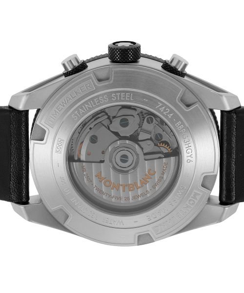 MONTBLANC(モンブラン)/Montblanc(モンブラン) TIMEWALKER  メンズ シルバー 自動巻 腕時計/img05