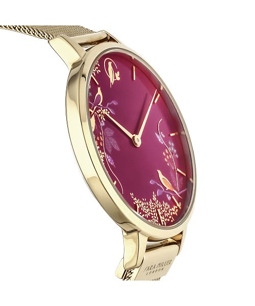 公式セール SaraMiller(サラミラー) THECHELSEACOLLECTION SA4000 レディース ピンク クォーツ 腕時計 腕時計 MY WATCH COLLECTION // レディース タイムピース 2018
