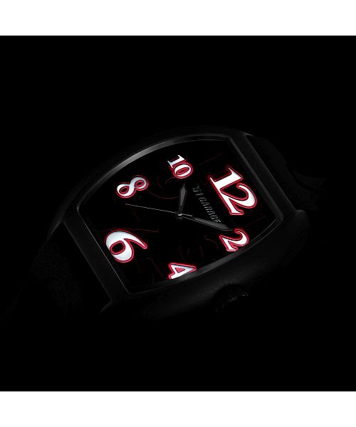 SONNE(ゾンネ)/SONNE(ゾンネ) H020 H020BK－RD メンズ ブラック クォーツ 腕時計/img04