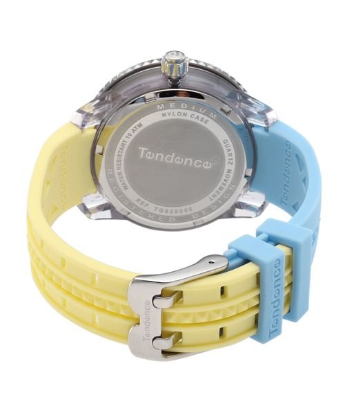 Tendence(テンデンス)/TENDENCE(テンデンス) クレイジーミディアム TG930060 レディース イエロー×ライトブルー クォーツ 腕時計/img03