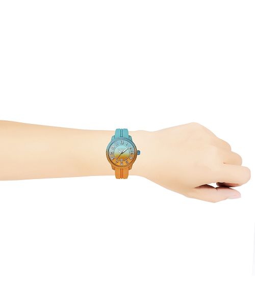 TENDENCE(テンデンス) ディカラーミディアム TY933002 レディース オレンジ×エメラルドグリーン クォーツ 腕時計