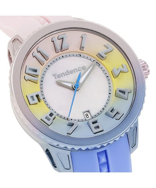 Tendence(テンデンス)/TENDENCE(テンデンス) ディカラーミディアム TY933003 レディース ピンク×ブルー クォーツ 腕時計/img02