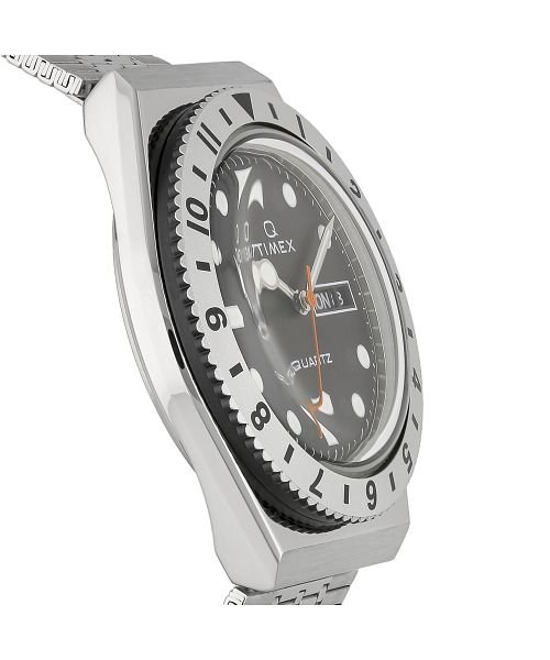 TIMEX(タイメックス) QTIMEX TW2V00100 メンズ ブラック クォーツ 腕時計 QTIMEX ブラック クォーツ