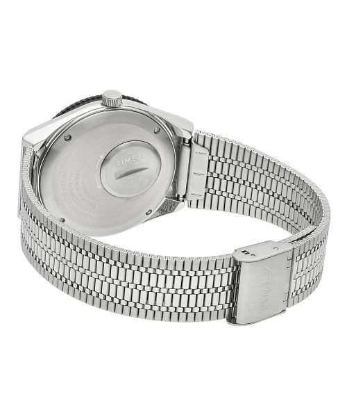 TIMEX(タイメックス) QTIMEX TW2V00100 メンズ ブラック クォーツ 腕時計 QTIMEX ブラック クォーツ