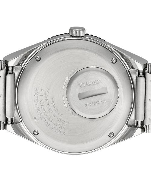 TIMEX(タイメックス) QTIMEX TW2V00100 メンズ ブラック クォーツ 腕時計 QTIMEX ブラック クォーツ