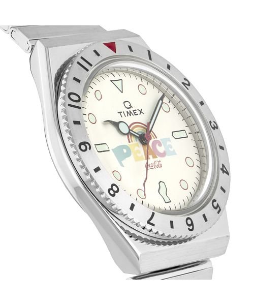 TIMEXS(タイメックス)/TIMEX(タイメックス) コカコーラコラボ TW2V25800 ユニセックス クリーム クォーツ 腕時計/img02