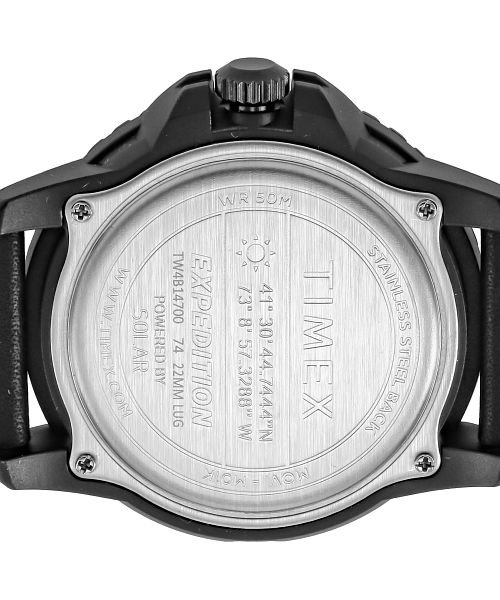 TIMEXS(タイメックス)/TIMEX(タイメックス) ガラティンソーラー TW4B14700 メンズ ブラック ソーラー 腕時計/img05