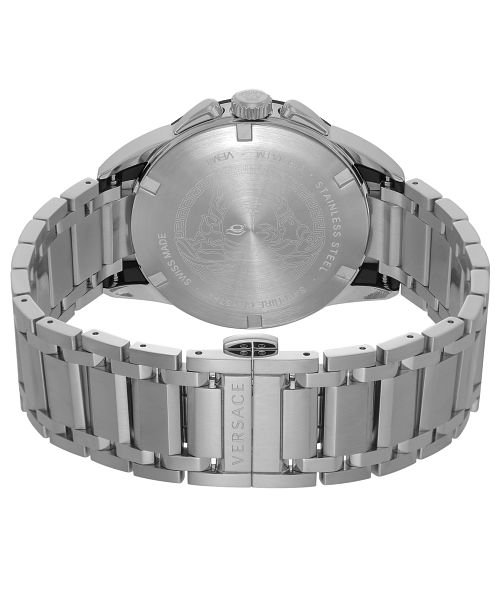 VERSACE(ヴェルサーチェ)/VERSACE(ヴェルサーチェ) CHARACTERCHRONO VEM800218 メンズ ブラック クォーツ 腕時計/img02