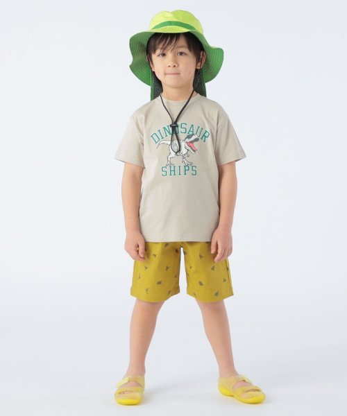 SHIPS KIDS(シップスキッズ)/SHIPS KIDS:100～130cm / 恐竜 UV プリント 半袖 TEE/img02