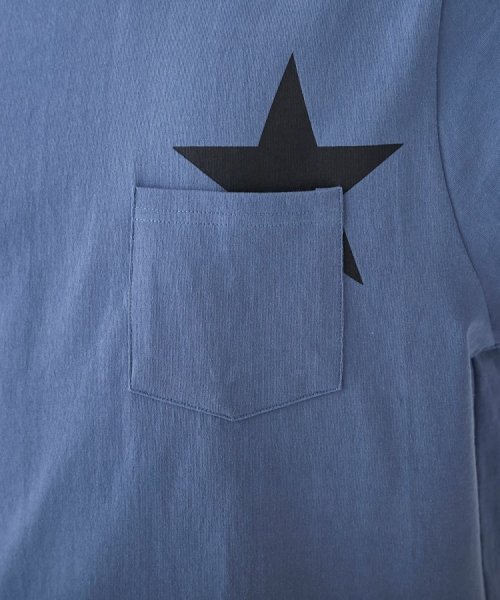 tk.TAKEO KIKUCHI(ティーケー　タケオキクチ)/スタープリント半袖Tシャツ/img07