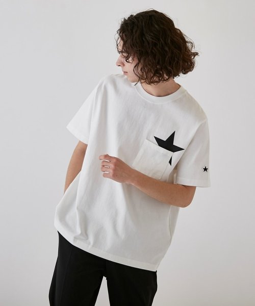 tk.TAKEO KIKUCHI(ティーケー　タケオキクチ)/スタープリント半袖Tシャツ/img10