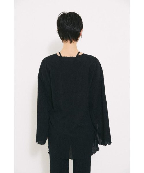 BLACK BY MOUSSY(ブラックバイマウジー)/shirring cut tops/img15