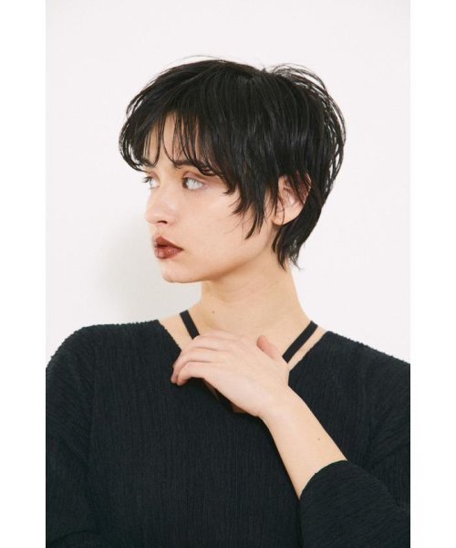 BLACK BY MOUSSY(ブラックバイマウジー)/shirring cut tops/img16