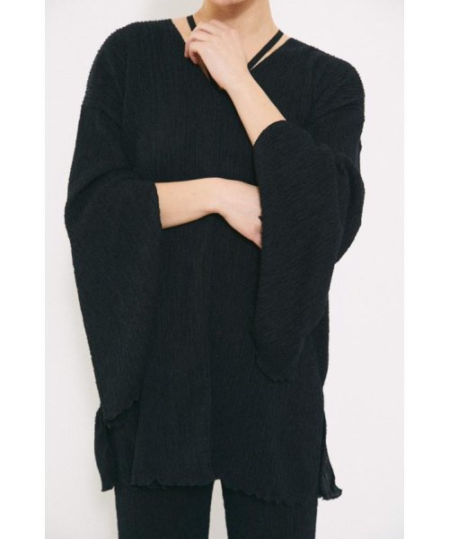 BLACK BY MOUSSY(ブラックバイマウジー)/shirring cut tops/img18