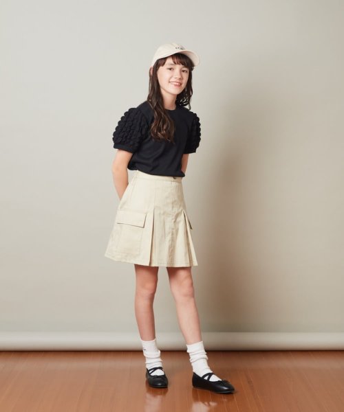[140－150]ポコポコ袖トップス