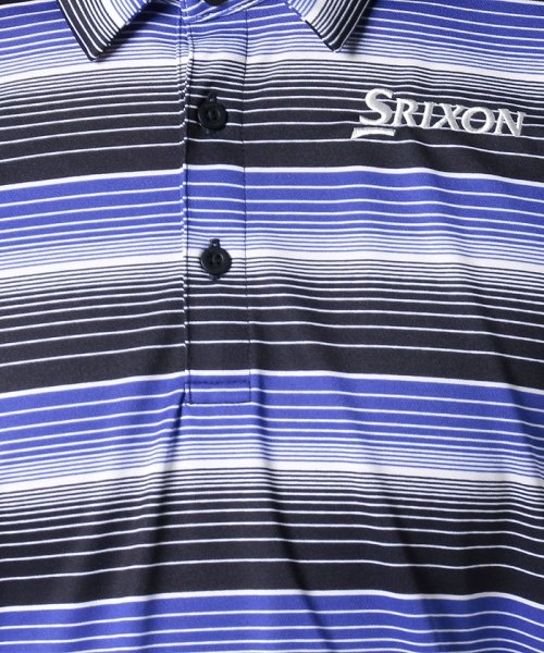 SRIXON(スリクソン)/【松山英樹プロモデル】グラデーションボーダープリントシャツ【アウトレット】/img35