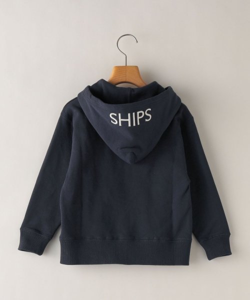 SHIPS KIDS(シップスキッズ)/SHIPS KIDS:100～130cm / ロゴ フード ジップ パーカー/img18