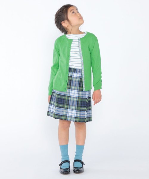 SHIPS KIDS(シップスキッズ)/SHIPS KIDS:100～130cm / リサイクルコットン ボーダー 長袖 TEE/img14