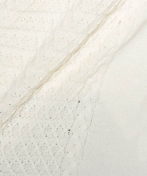 Vネックニットベスト 