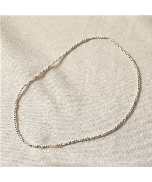 【HARPO(ハルポ)】Boule Necklace 60cm/24inch/3mm ボール ネックレス アクセサリー ナバホパール シルバー レディース