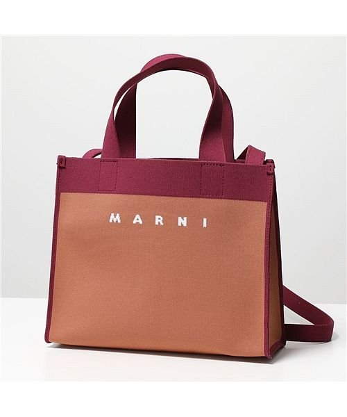 MARNI(マルニ)/【MARNI(マルニ)】トートバッグ SHMP0083A0 P4602 レディース ショルダーバッグ ジャカード バイカラー ショッピングバッグ 鞄 ZO196/img02