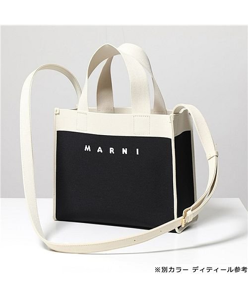 MARNI(マルニ)/【MARNI(マルニ)】トートバッグ SHMP0083A0 P4602 レディース ショルダーバッグ ジャカード バイカラー ショッピングバッグ 鞄 ZO196/img04