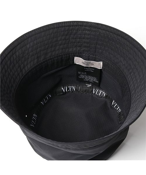 ハット Valentino Garavani Bucket Hat Vlogo The Bo ☆VALENTINO VLTN LOGO BUCKET HAT バケットハット (VALENTINO