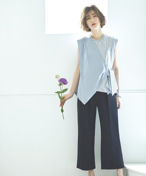 RUIRUE BOUTIQUE(ルイルエブティック)/ショルダータックアシンメトリーブラウス「T1125」/img05