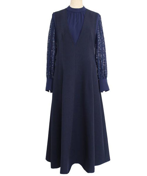 袖レーストップス＆ジャンパースカート「U1083」 ブラウス ジャンパースカート 7号 9号 11号 13号 15号