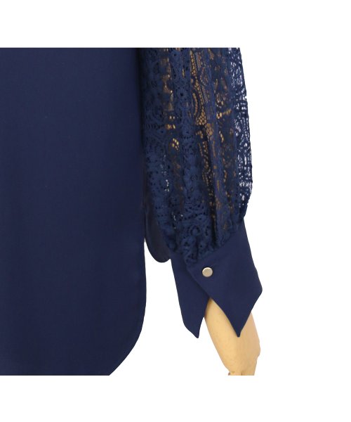 袖レーストップス＆ジャンパースカート「U1083」 ブラウス ジャンパースカート 7号 9号 11号 13号 15号