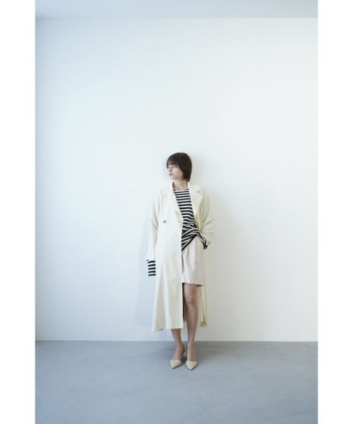CLANE(クラネ)/BACK GATHER DRESS TRENCH COAT/img01