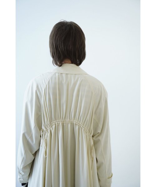 CLANE(クラネ)/BACK GATHER DRESS TRENCH COAT/img07