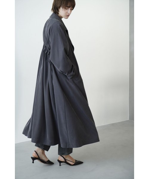 CLANE(クラネ)/BACK GATHER DRESS TRENCH COAT/img12