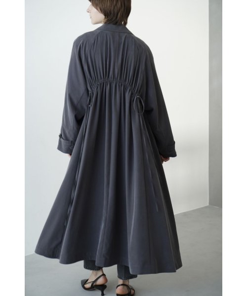 CLANE(クラネ)/BACK GATHER DRESS TRENCH COAT/img13