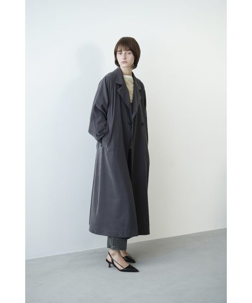 CLANE(クラネ)/BACK GATHER DRESS TRENCH COAT/img14