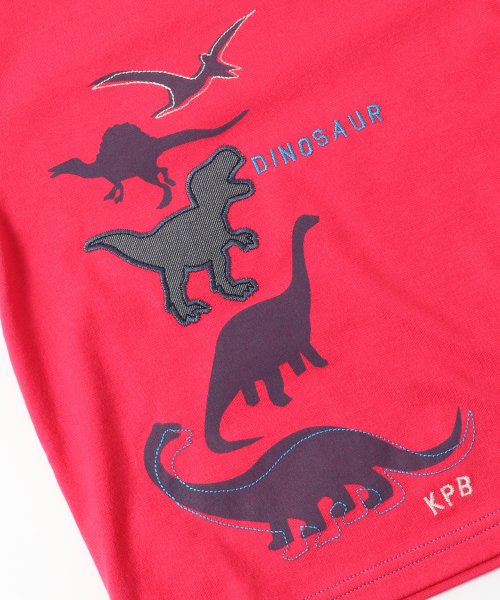 KP BOY(ケーピーボーイ)/KPBOY(ケーピーボーイ)【日本製】恐竜プリント天竺半袖Tシャツ(80～90)/img03