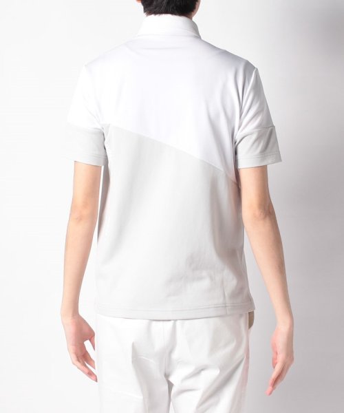 Munsingwear(マンシングウェア)/SUNSCREENカラーブロック半袖シャツ(UV CUT(UPF30)/吸汗速乾/遮熱/クーリング(効果)/吸放湿)【アウトレット/img32