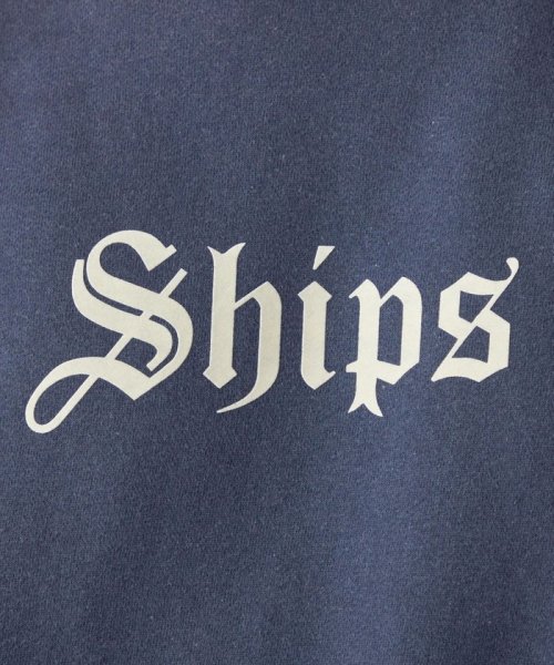 SHIPS MEN(シップス　メン)/*SHIPS: OLD ENGLISH SHIPS ロゴ プリント クルーネック スウェット/img34