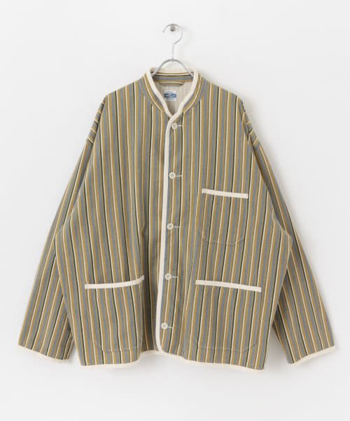 URBAN RESEARCH Sonny Label(アーバンリサーチサニーレーベル)/『別注』ARMY TWILL　Stripe Stand Collor Shirts/img39