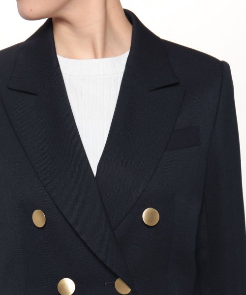 【LOULOU WILLOUGHBY】ギャバジンテーラードジャケット B73 W61 H85　着用サイズ：02