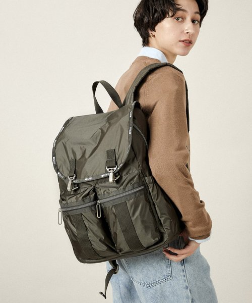 LeSportsac(LeSportsac)/MODERN FLAP BACKPACK2グラベルC/img07