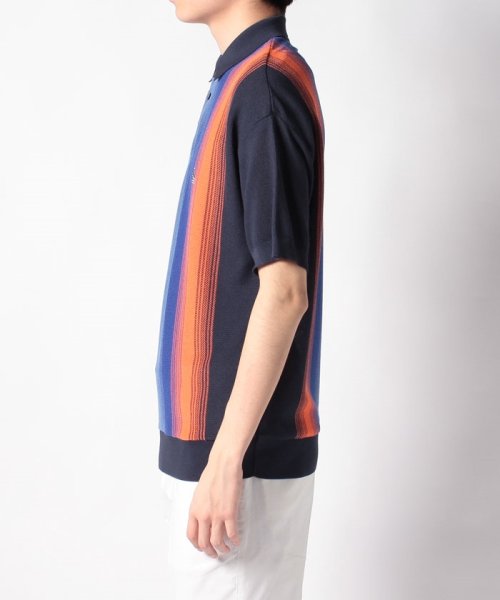 Penguin by Munsingwear(ペンギン　バイ　マンシングウェア)/HIGH GAUGE CLASSIC POLO SWEATER STRIPE/ハイゲージクラシックポロセーターストライプ【アウトレット】/img08